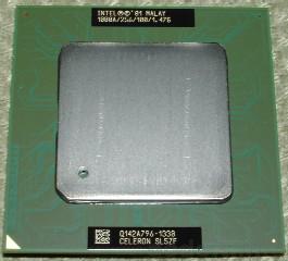 Tualatin Celeron 1A GHz 表面