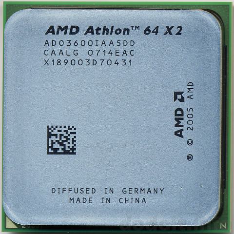 Athlon64X2 3600+ (Brisbane) 表面