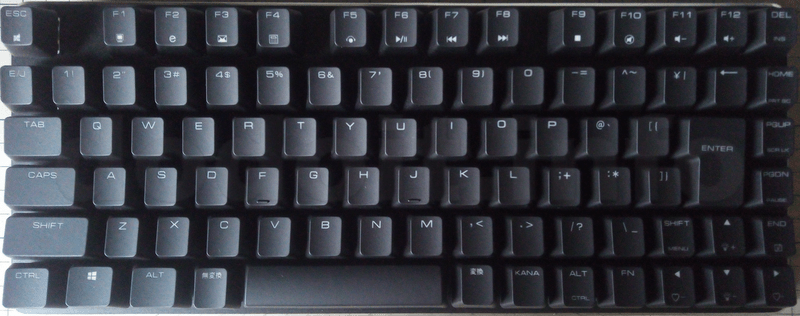 上海問屋のメカニカルキーボード DN-915869