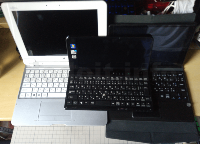 Q584/HとWN892とVaioPの比較